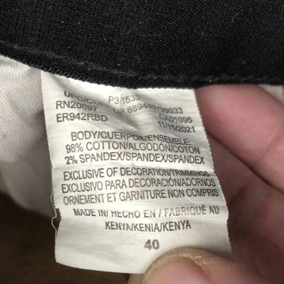 Dickies Mens Flex Work Shorts Size 40 Flat Front Chino Khaki Casual Brown - Picture 4 of 11